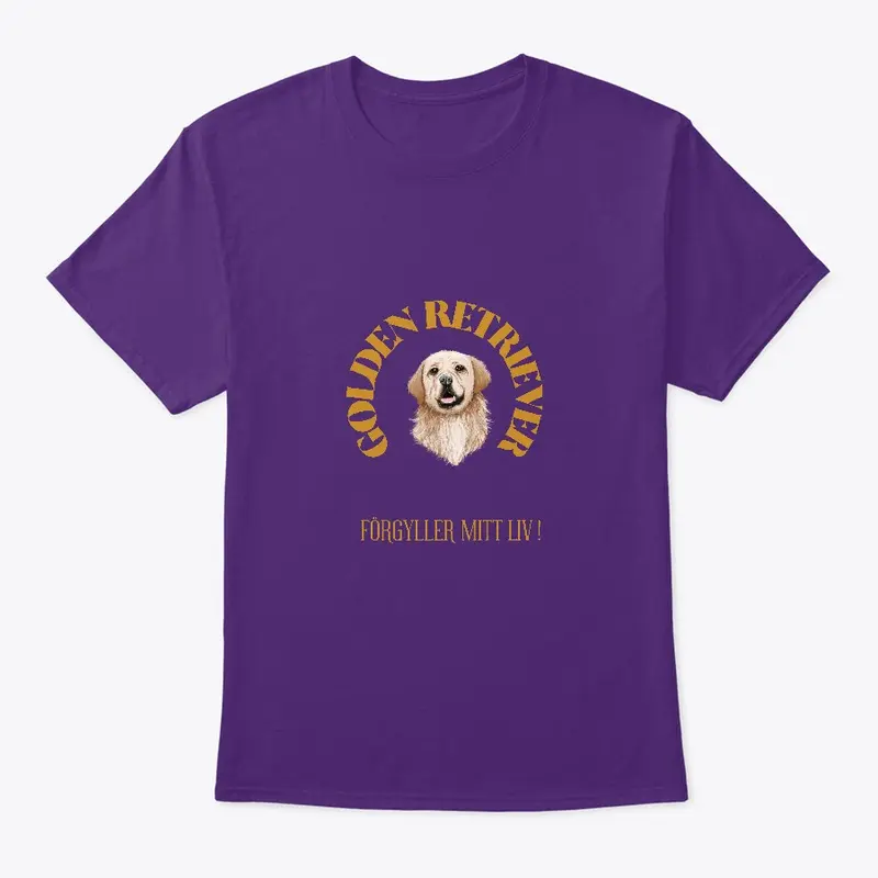 Golden retriever t shirt